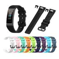 HWBD】 Huawei Band 3 / Band 3 Pro / Band 4 Pro 腕帶更換的運動矽膠錶帶, 原