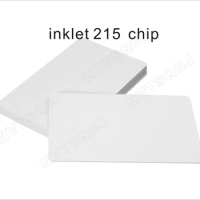 50pcs/lot 215 Chip inkjet printable Card ntag 215 Cards for Espon printer, Canon printer