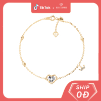 HuyThanhJewelry LBZ034  Lắc Tay Vàng 10k