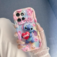 Disney Cute Cartoon Stitch New Trendy Phone Case, suitable for Motorola Moto G05, G14, G15, G22, G24