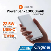 Xiaomi Powerbank 10000mAh Lite Version 22.5W P16ZM TypeC Dual USB Two Way Fast Charging Mi Power Bank Original For iPhone
