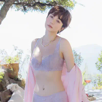 【曼黛瑪璉】Hibra大波內衣 C-H罩杯(光柔紫)-F80