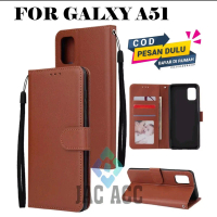 DOMPET HP UNTUK SAMSUNG A51 NEW LEATHER FLIP CASE SAMSUNG A51 NEW