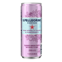 【10%點數回饋】San Pellegrino 聖沛黎洛 零卡香氛氣泡飲 石榴櫻桃風味 330毫升 X 24罐