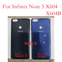 10pcs New For Infinix Note 5 X604 X604B Note 5 Stylus Back Battery Cover Housing Rear Back Cover Housing Case Repair Parts