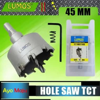 Hole Saw TCT LUMOS 45mm / HoleSaw Besi 45mm / Mata Bor Besi 45 mm TCT