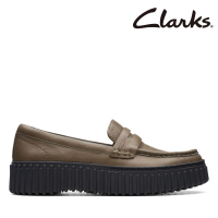 Clarks 女鞋 Torhill Penny 羅紋厚底餅乾便鞋 鬆糕鞋(CLF73869C)