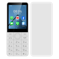 UNIWA DOOV R77 (3+32GB) 4G/5G 智慧型手機，2.8 吋雙卡雙待白色直機 (V128)