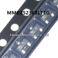 50pcs/lot NEW MMBZ5236BLT1G Marking:8L MMBZ5236 MMBZ5236B SOT-23 7.5V225mW Zener diode