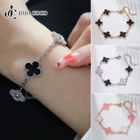 Vòng Đeo Tay May Mắn Cỏ Bốn Lá JOJO COCO