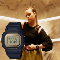 CASIO 卡西歐 G-SHOCK 優雅簡約 玻璃蒸鍍電子錶 送禮推薦 GMD-S5600-1