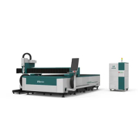 2000W 3000W 4000W 6000W Metal Sheet Feet Fiber Laser Cutting Machine Au3tech/WSX/Raytools Head