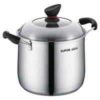 304 Stainless Steel Household Soup Pot Multi-Purpose Stew Pot Stew-Pan Thermal Cooker Commercial Thermal Pot Dedicated Pot