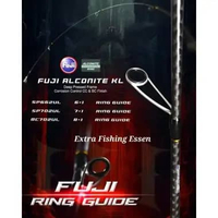 Joran Daido EMPEROR GEN 3 LIMITED EDITION 662UL 702UL, Ring Fuji Alconite 662 spinning