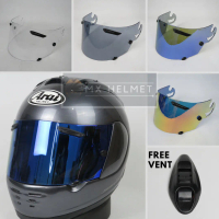 (FREE VENT) VISOR KACA 4RAI TYPE SAL RR4 RR3 RAPIDE FLAT IRIDIUM OSBE