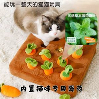 全城熱賣 - 狗狗玩具泰迪比熊拔蘿蔔自嗨玩具耐咬益智玩具聞嗅墊寵物解悶神器【貓用】拔蘿蔔12個裝 （貓薄荷）