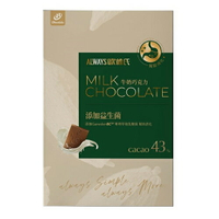 歐維氏43%牛奶巧克力-乳酸菌91g【愛買】