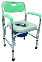 便器椅 便盆椅 沐浴椅 鋁合金 無輪 可調高 不可收 富士康 FZK-4316