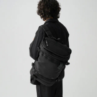 【PORTER INTERNATIONAL】自信經典NEW HEAT後背包(黑)