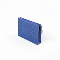 Tas LOUIS VUITTON LV ECLIPSE PACIFIC BLUE POCHETTE CLUTCH 100% ORIGINAL 26X20X6CM