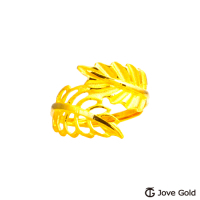 Jove Gold 漾金飾 金枝玉葉黃金戒指