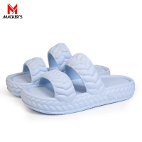 [MACKER'S] 2861 Sandal Wanita Sol Tebal Ringan Empuk Sandal Karet Fashionable