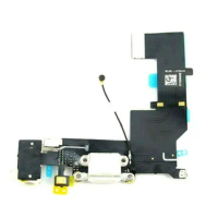 White/Black Color Charging Port Dock Connector Flex Cable for Apple iPhone SE