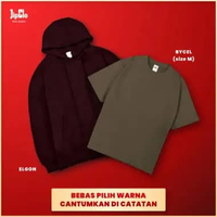 JIPCLO Hampers Spesial - Jaket Hoodie Kaos Oversize Wanita Pria Bundling A