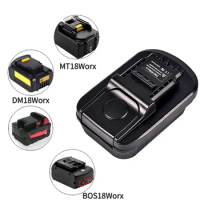 MT18WORX DM18WORX BS18WORX Adapter For Makita/Bosch/Dewalt/Milwaukee 18V Li-Ion Battery Convert To For Worx 4 pin Power Tools