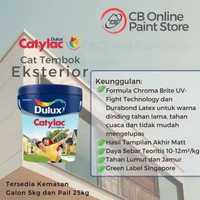 CAT TEMBOK DULUX CATYLAC - ICE BLUE 42449 - GALON CATYLAC EXTERIOR