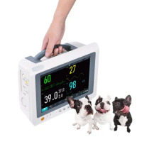 Medical Equipment Veterinary Heart Monitor Hospital Animal ICU Monitor Portable Vet Monitor