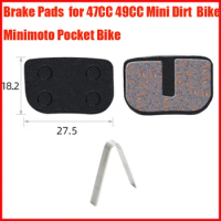 Brake Pad Friction Plate for 47CC 49CC 43CC Mini Dirt Bike Minimoto Pocket Bike Baby Kid Crosser Mini-Gas Scooters for Small Atv