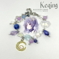 keqing genshin collection ˚୨୧⋆｡˚ ⋆ | bracelet | gelang | phone charms | gantungan hp | bookmark | pe