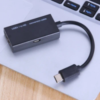 USB-C to HDMI-compatible Adapter Converter USB 3.1 Type C to HDMI-compatible Female Adapter for MHL Android Phone Tablet HDTV