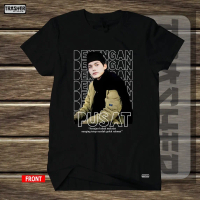 Kaos DEKENGAN PUSAT bahan katun premium Combed Kain Nyaman Sablon Distro Katun Santai