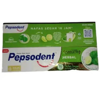 Pepsodent Pencegah Gigi Berlubang 120gr, Pepsodent Herbal 120gr Pepsodent Herbal 120gr (Hijau)