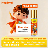 Fokus Segar Minyak BrainBloom Drops 10ml | Tambah Fokus, Segar Minda & Hebat Dalam Belajar