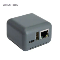 LOYALTY-SECU Network USB2.0 Print Server Adapter Windows 11 Gray