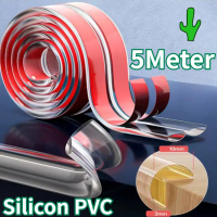 5 Meter Lis Bumper Strip Pelindung Pinggiran Tepi Meja Table Edge Protector Guard/Pelindung Sudut Si