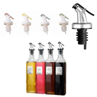 Sprayer Bottle Olive Wine Pourer Sauce Boat Nozzle Liquor Oil Dispenser ASB Lock Leak-Proof Plug Bottle Stopper Kitchen Tool