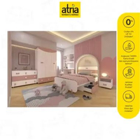 Atria Set Tempat Tidur Anak Kazumi AX-KB46 Pink/White 02 Paket Kazumi