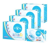 【YM BIOMED 陽明生醫】一家人益生菌EX買3送1加贈益生菌S10包(代謝 專利菌 藤黃果 纖暢升級 窈窕加倍)