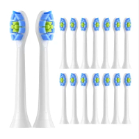 Replacement Toothbrush Heads for Philips Sonicare DiamondClean C2 C1 G2 W Plaque Control Simply Clean Electric Brush Head,8 Pack