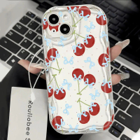 Sarung Telefon, Burga, Rekaan Ikatan bentuk rama-rama Ceri, Sesuai untuk Apple iPhone 16PROMAX, Saru