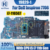 19829-1 For Dell Inspiron 7706 Notebook Mainboard 0WX48 0NH21K SRK05 i5-1135G7 SRK02 i7-1165G7 Laptop Motherboard Full Tested
