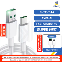 [KN ACC]  KABEL DATA CHARGER 4A TIPE TYPE C SUPER VOOC FAST CHARGING FOR OPPO RENO 1 2 2F 2Z 3 4 5F 