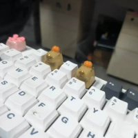 ECHOME Cute Capybara Keycap Anime Key Cap 3D Resin Keyboard Cap Custom Kawaii Key Cap for Mechanical Keyboard Accessories Gift