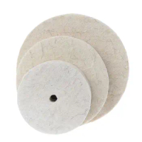 Wool Polishing Wheel Buffing Pads for Bench Grinder/for Bench Buffer Durable