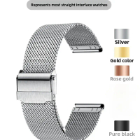 Dây đeo đồng Đồng Hồ bằng thép, 12mm, 13mm, 14mm, 15mm, 16mm, 17mm, 18mm, 19mm, 21mm, 22mm, 24mm, Vò