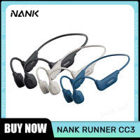 Nank Runner Cc3 Earphone Wireless Bluetooth Bone Conduction Headsets Ipx6 Waterproof Swimming Over Ear MP3 Sport Earphones Gift